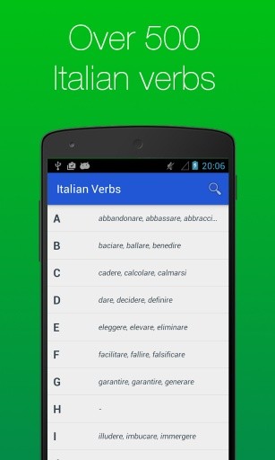 Italian Verb Conjugator截图1