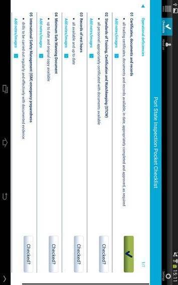 Port State Pocket Checkl...截图8