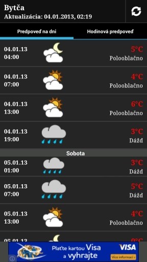 iMeteo.sk Počasie+ iRadar截图4