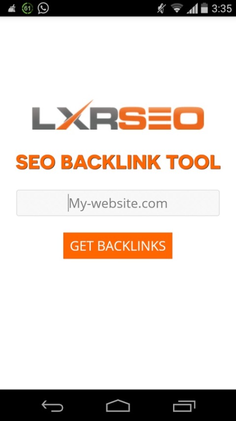 SEO Backlink Tool截图3