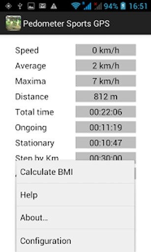 GPS运动计步器 The GPS movement截图3