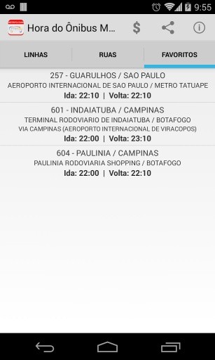 Hora do Ônibus Metropolitano SP截图5