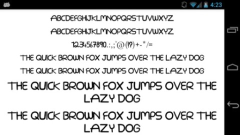 Free Fonts 50 Pack 23截图1