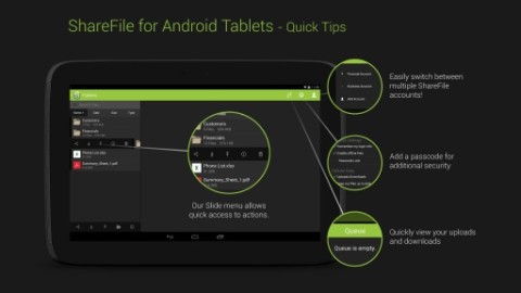 ShareFile for Tablets截图6