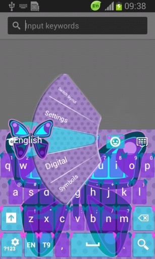 可爱的蝴蝶键盘截图11