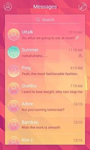 (FREE) GO SMS SIMPLE THEME截图6