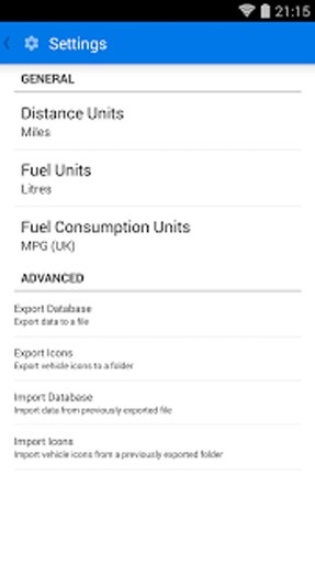 Fuel Consumption Calcula...截图4