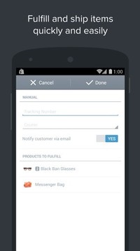 Shopify Mobile截图