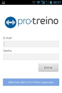 Pro-Treino Mobile截图