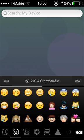 表情符号键盘截图1