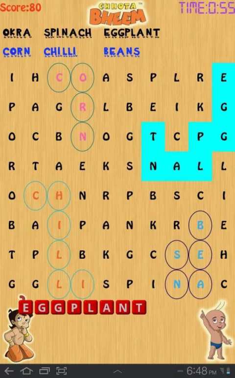 Word Puzzles with Bheem截图4