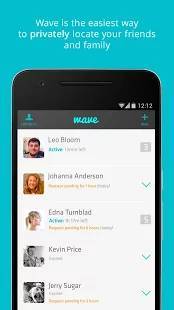 Wave - Private Location App截图6