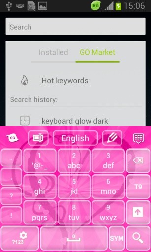 键盘粉红色的心截图6