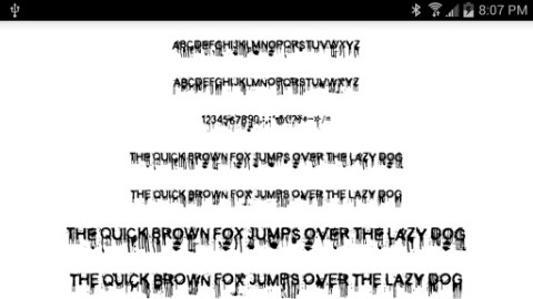 Halloween Fonts 50截图1