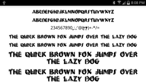 Halloween Fonts 50截图6