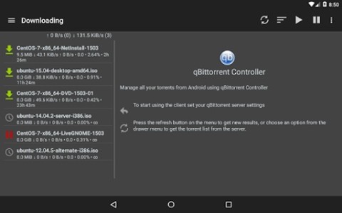 qBittorrent Client截图2