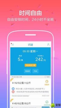 閃送員截圖