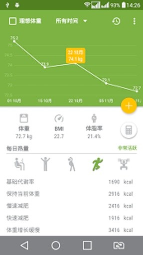 BMI Calculator. Healthy Weight截图4