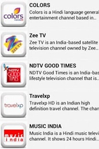 Shortcut India(Live Mobile TV)截图6