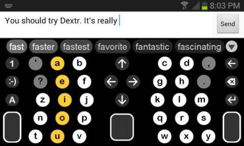 Dextr Alphabetic Keyboard截图5