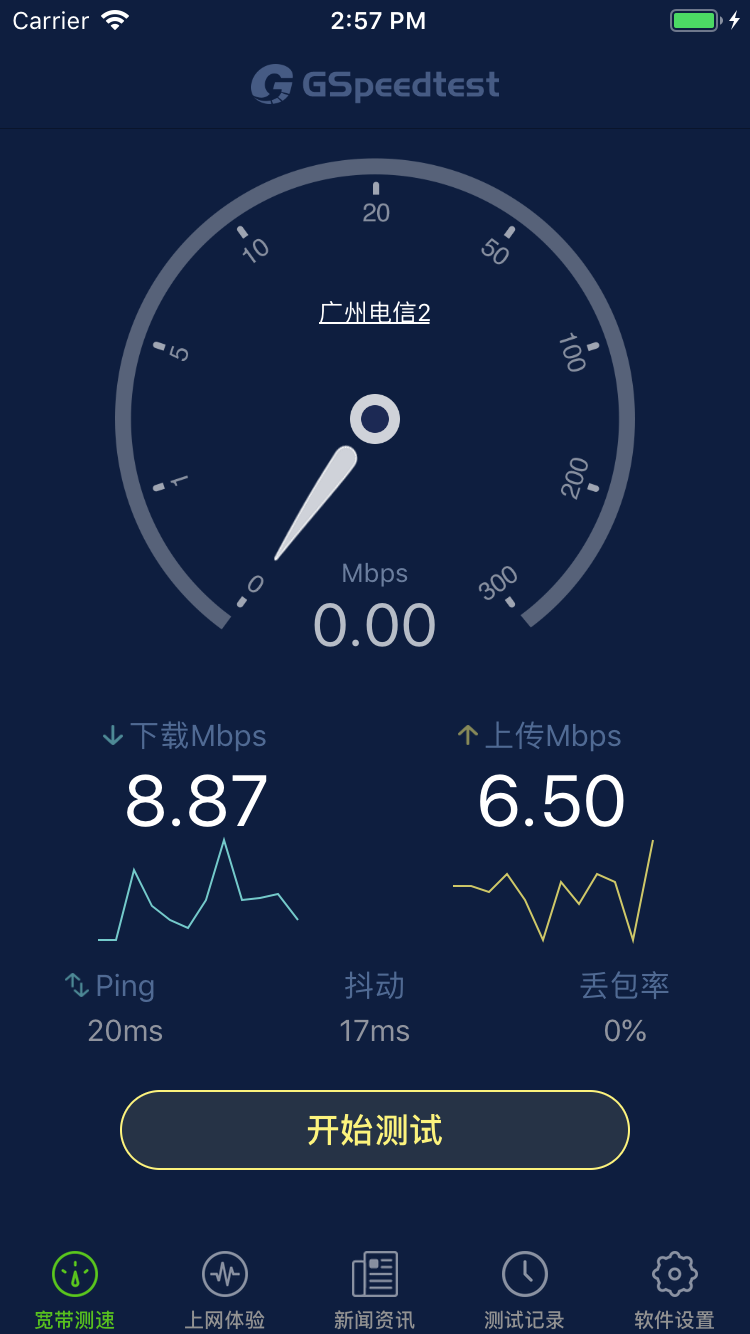 精準(zhǔn)測(cè)速截圖預(yù)覽