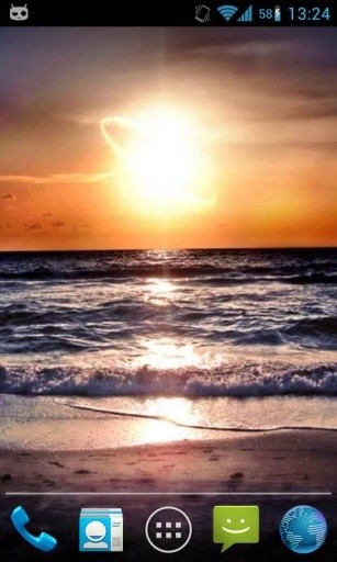 Magic Wave Sunset LWP截图5