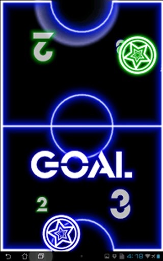 BattleStar Glow Hockey截图4