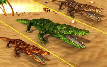 Beach Crocodile Simulator 2019  City Revenge截图1