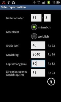 Kinderarzt-Rechner截图