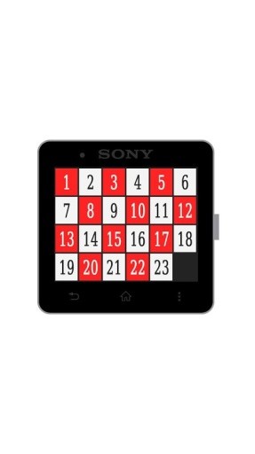 15 Puzzle for SmartWatch 2截图3