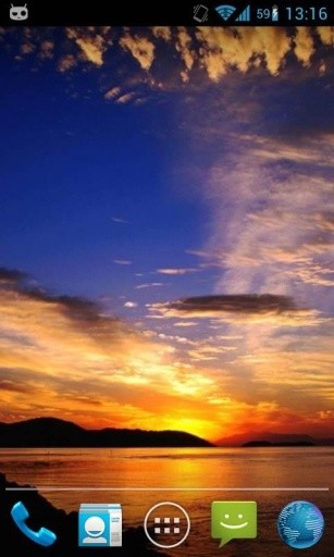 Magic Wave Sunset LWP截图4