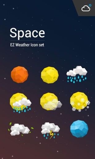 Star style weather iconset截图1