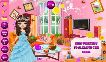 Princess Room Cleanup - Cleaning & decoration game截图2