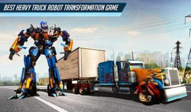 Heavy Truck Robot Giant Truck Driver Simulator截图5