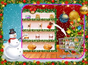 Christmas Sweet Cake Maker-Santa Cake Making Games截图2