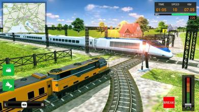 Euro Train Simulator   Train Games 2019截图2