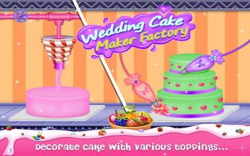 Wedding Cake Maker  Cooking Factory截图2