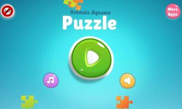 Animals Puzzle  Jigsaw Puzzle for Children截图1