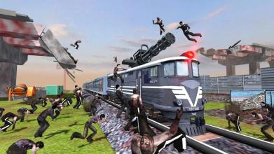 Train shooting  Zombie War截图4