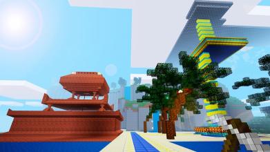 Craft 3d Block PvP Arena Building Simulator Game截图5