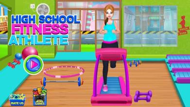 High School Fitness Athlete: Acrobat Workout Game截图2