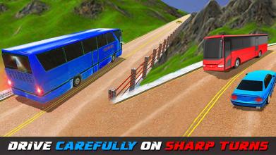 Bus Hero: Off road Mountain Euro Bus Drive截图4