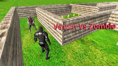 Venom Spiderhero Vs Zombie Fight Maze Run截图2