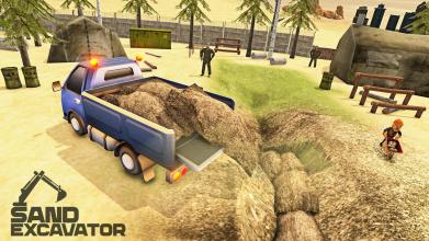 Sand Excavator Simulator Water Surface Crane截图1