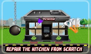 Build a Kitchen – Home Builder Game截图1