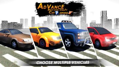 Advac Mult Lvl Crazy Car Parkg & Drvg截图3