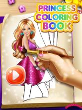 Fairy Princess Coloring Pages截图5