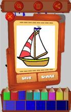 Coloring Ship - Drawing Book截图5