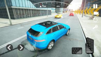 Crazy Car Driving & City Stunts Jaguar FPace截图2