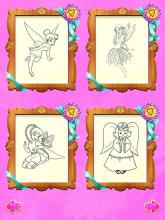 Fairy Princess Coloring Pages截图4